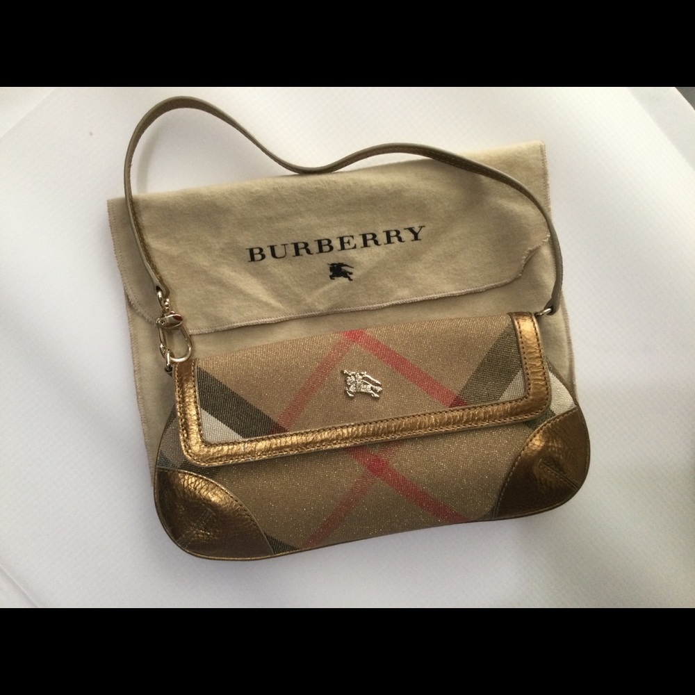 Burberry Baguette Shoulder Bag